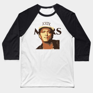 Bruno Mars Tribute - Bruno Michael Jackson Prince Kendrick Lamar Sza Ed Sheeran Music Lauryn Hill Anderson Paak Baseball T-Shirt